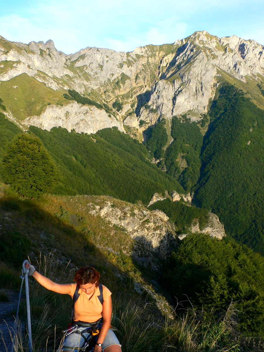 Otra vista de los Alpes Marítimos 