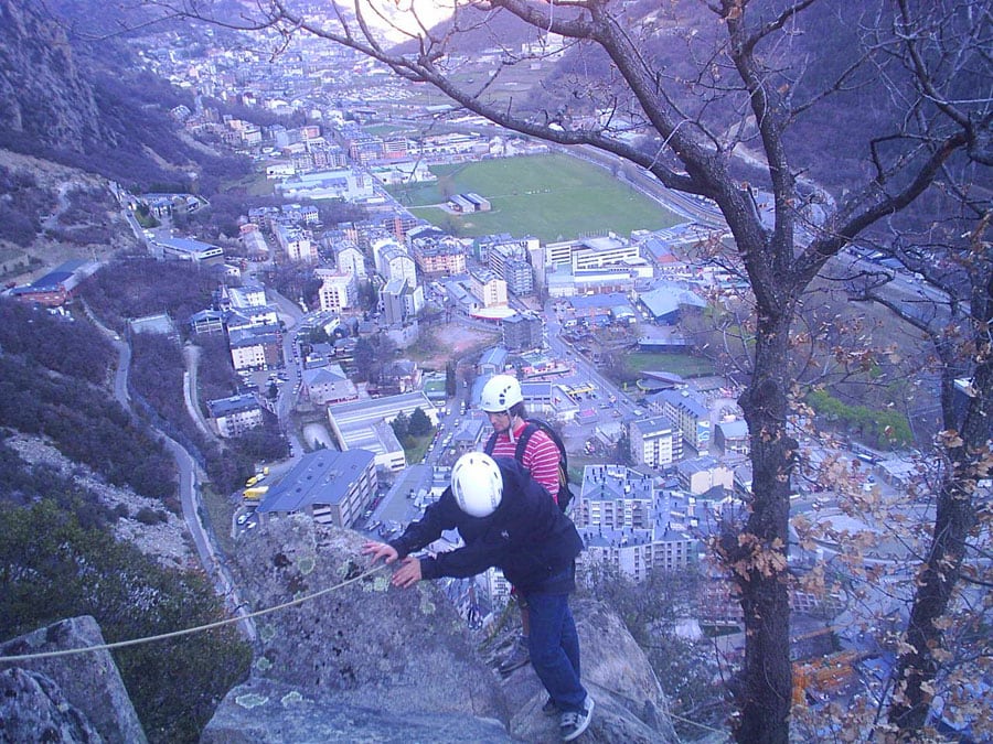 Great views over Santa Coloma de Andorra