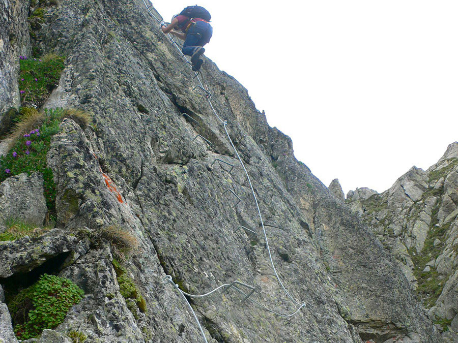 Ferrata exit  