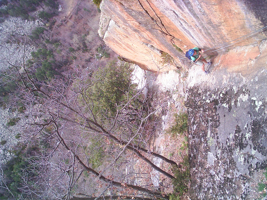 Another view of this chained section 