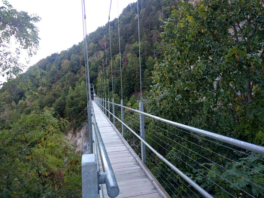 Visita opcional de la pasarela de Farinet 