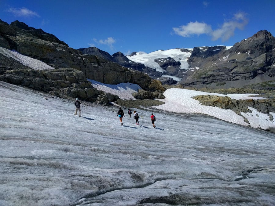 Tramo final del glaciar 