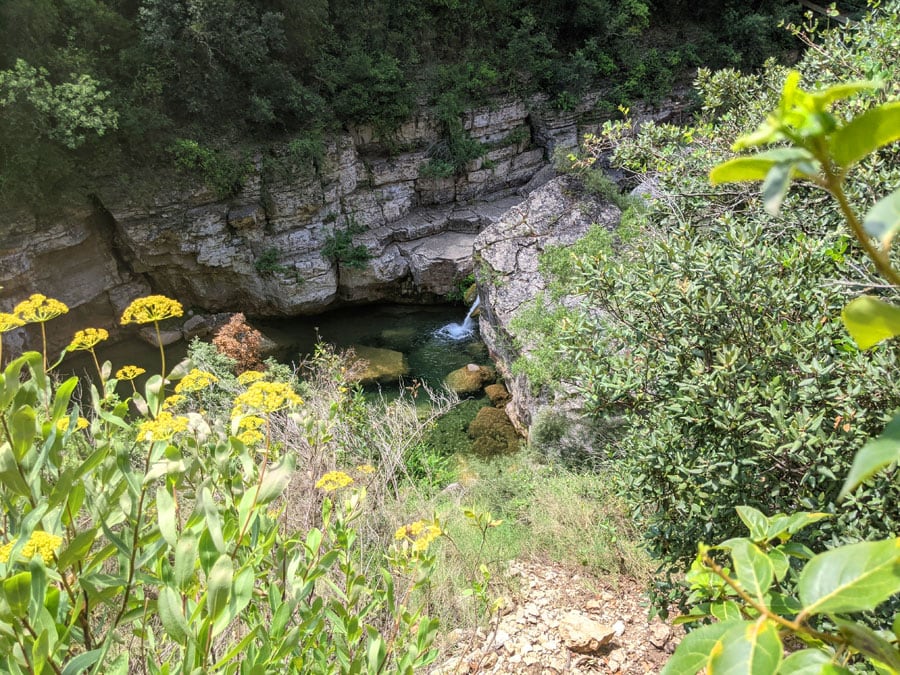 Vista del toll de l