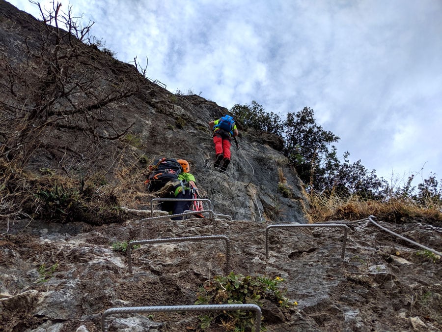 First 30-meter vertical sector 