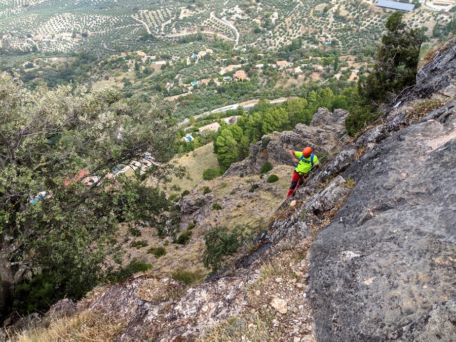 Prior to the pass of the Brave - paso de los Valientes- 