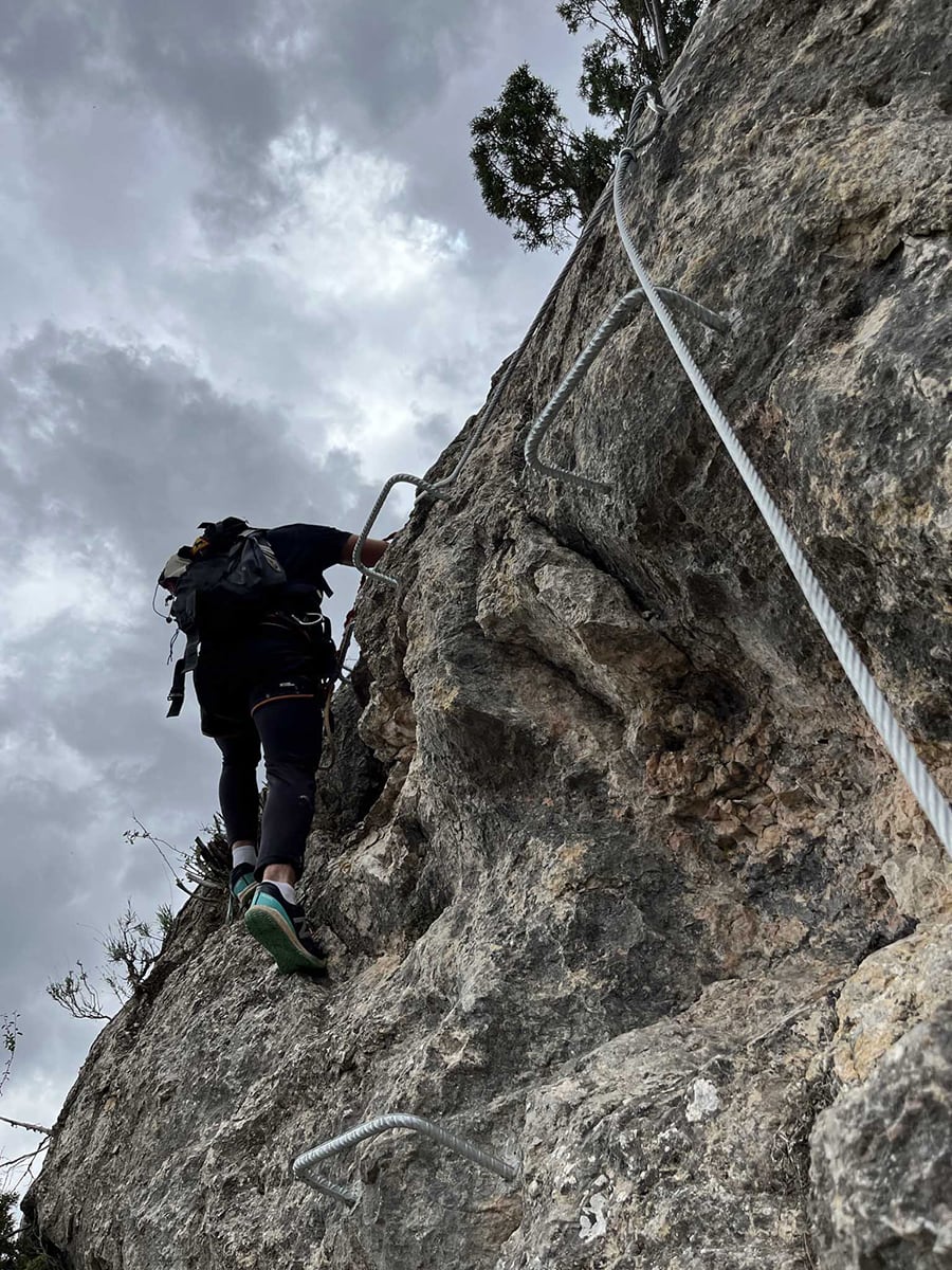 Ascensión final a las antenas 