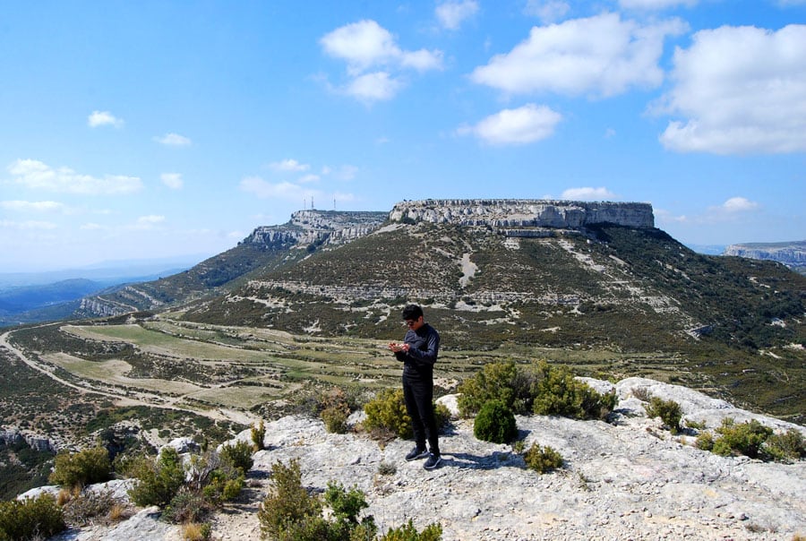 Vista a la Mola de Chert desde la cima de la Moleta Redona