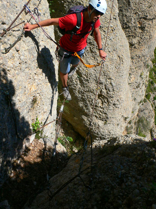 Final del puente tibetano 