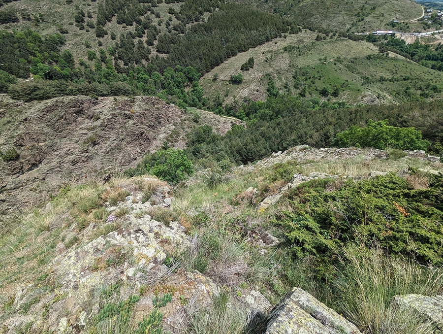 Vistas abiertas hacia el Rec del Tudó 