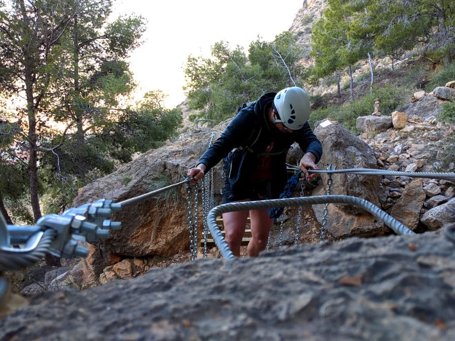 Puente de listones -10 metros- 