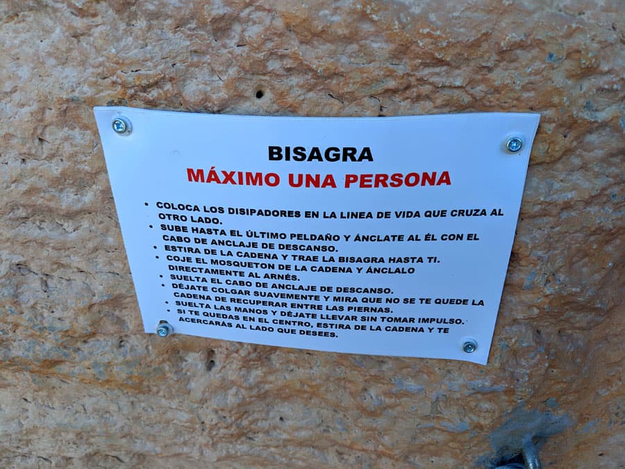Normas para pasar la bisagra -es opcional- 
