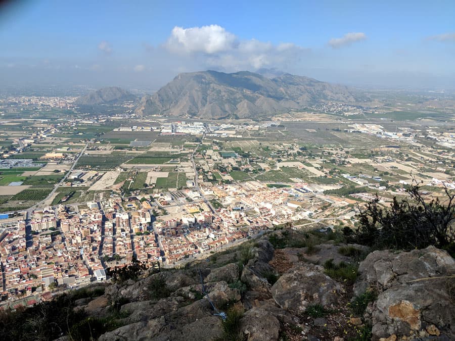 Grandes vistas sobre Redován 