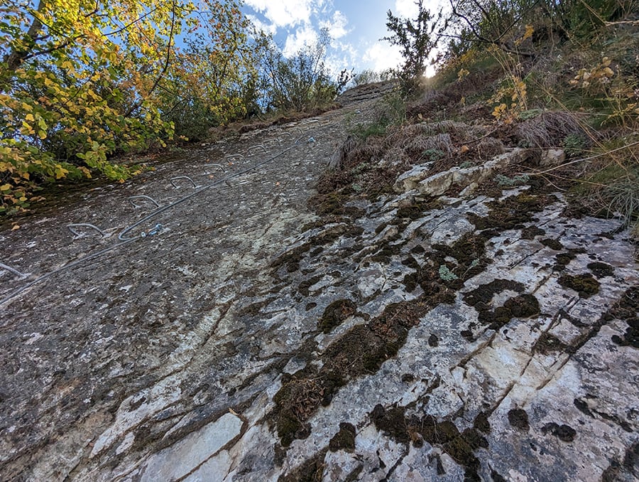 Inicio de la tercera subida 