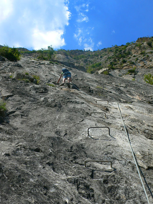 Subida apenas vertical 