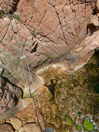 Tibetan that will take us closer to the prow (closed in 2015) 