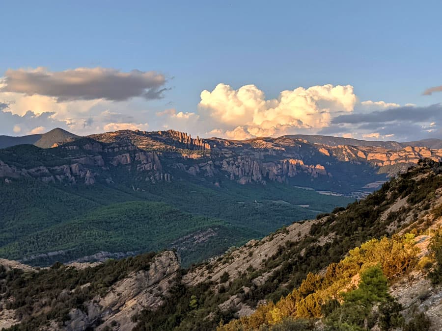 Buenas vistas a <em>Les Montserratines/Les Encantades</em> 