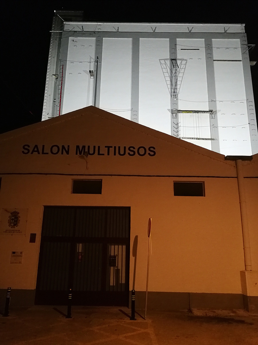 Al salir de los silos llegamos al tramo más exigente de la vía ferrata 