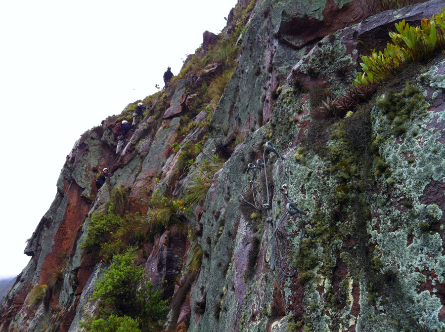 The route continues a few more metres upwards 