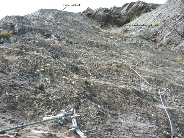 Central slab of the cable route  2 © montesparatodos.blogspot.com 