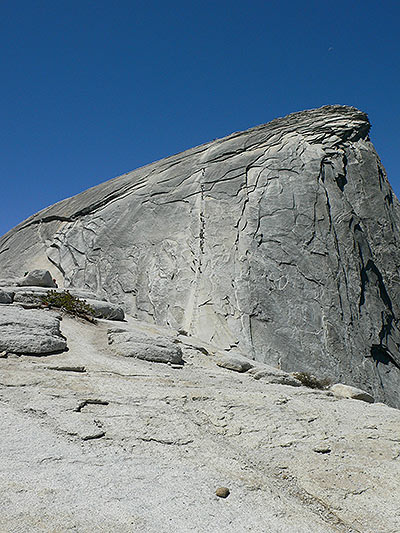 Getting closer to the Half Dome cable route 