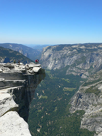 Vertiginous posing at The Visor 