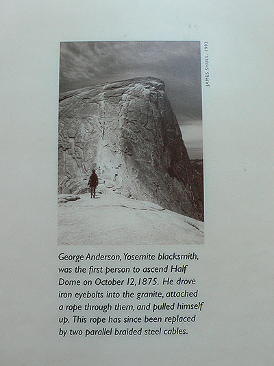 The story of the first ascent to Half Dome 