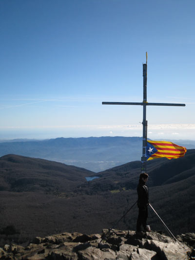 La cruz de les Agudes 