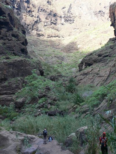 Otra vista del barranco de Masca 