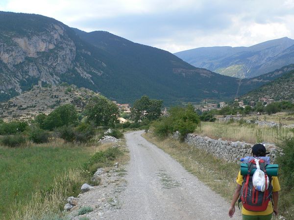 Entrando a Gósol 
