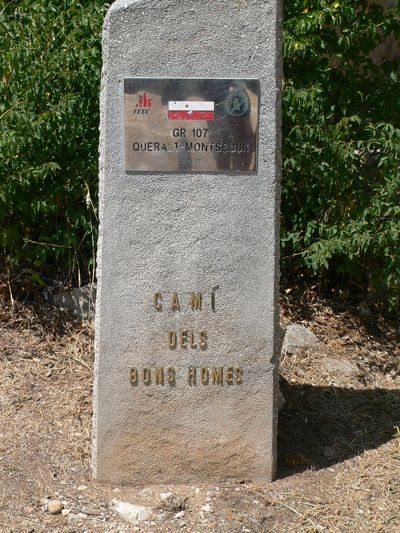 Inicio oficial del Camí dels Bons Homes 