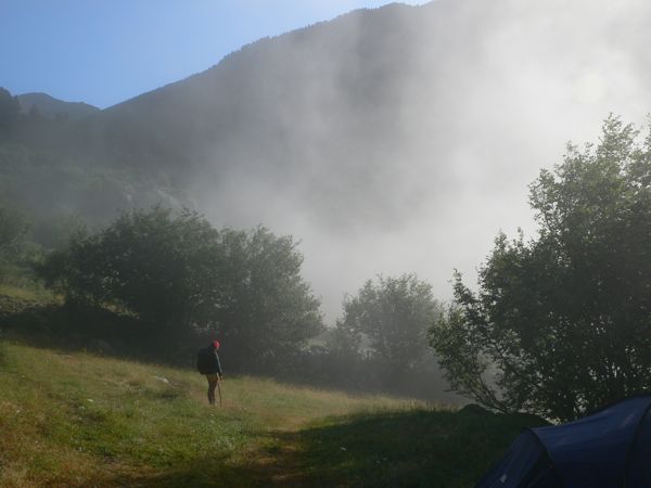 Nos despertamos con niebla 