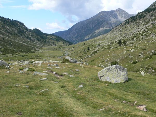 Hacia la Portella Blanca 