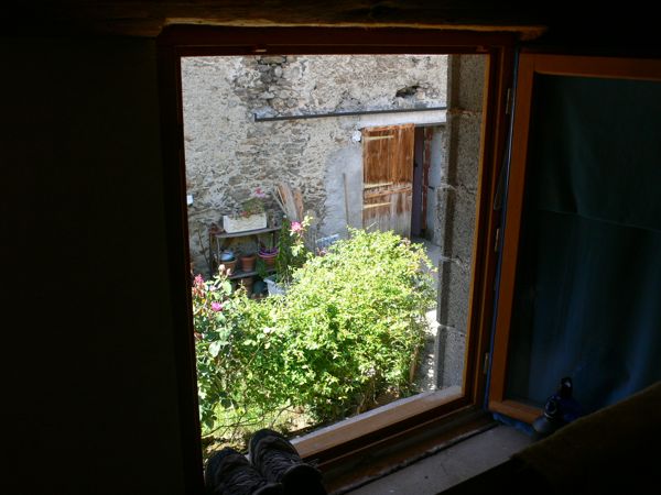 Desde la ventana de la Gite Al Pitchou Parfait 
