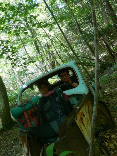 Un tramo en coche 