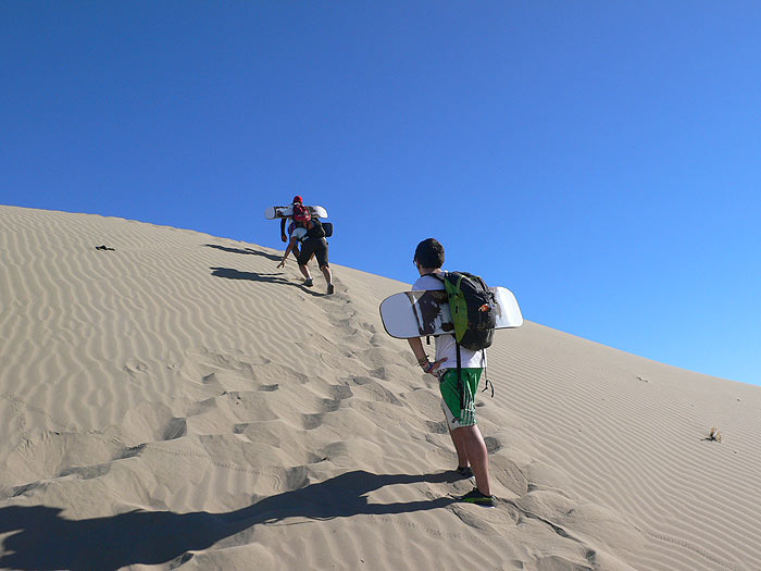 Penúltima subida fuerte antes de alcanzar la cumbre 
