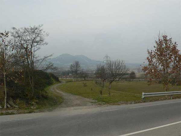 Vista del Turó de Gurb desde Vic 