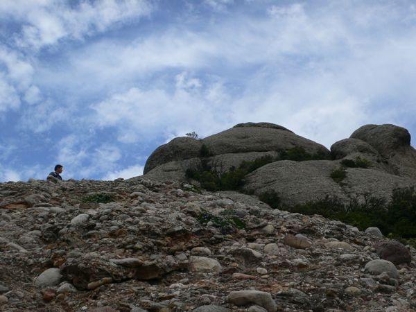 Empezamos la subida a l Elefant 
