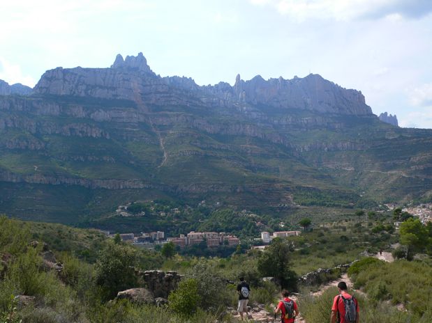 Al pie de Montserrat 