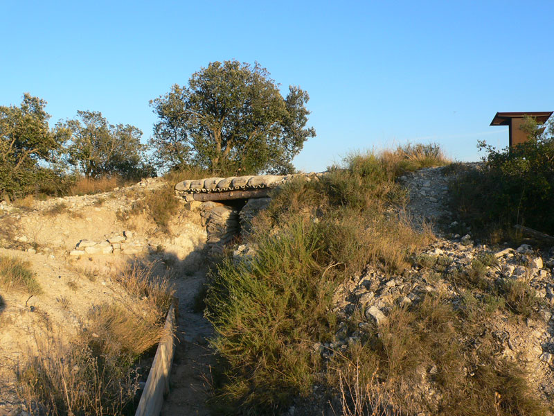 Las trincheras dels Tossals se han museizado 