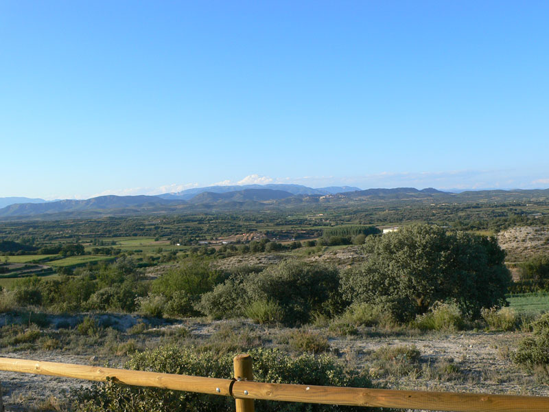 Vistas al Prepirineo desde la Pleta 