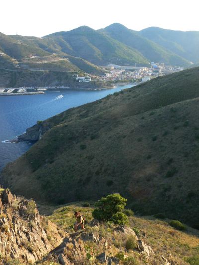 Vista atrás a Portbou 