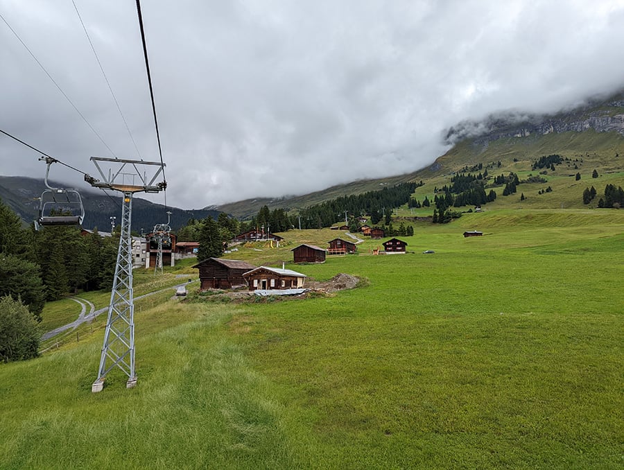 Llegando a Foppa -1420 m.- 