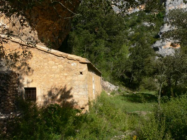Llegamos a la pequeña ermita de San Martín 