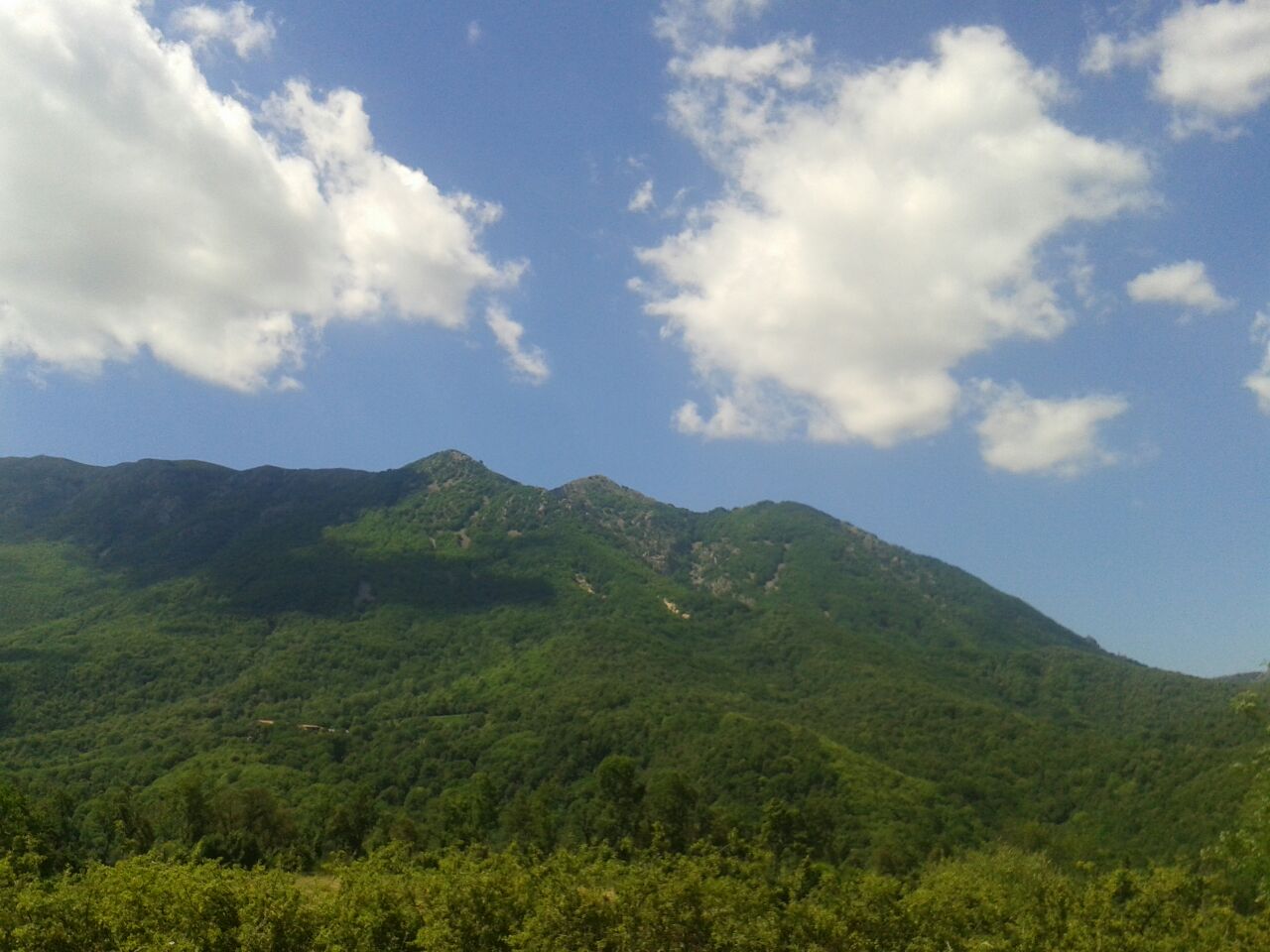 Mirando al Matagalls 