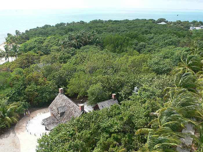 Vista de la punta del cabo Florida