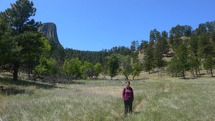 Devils Tower cara sureste