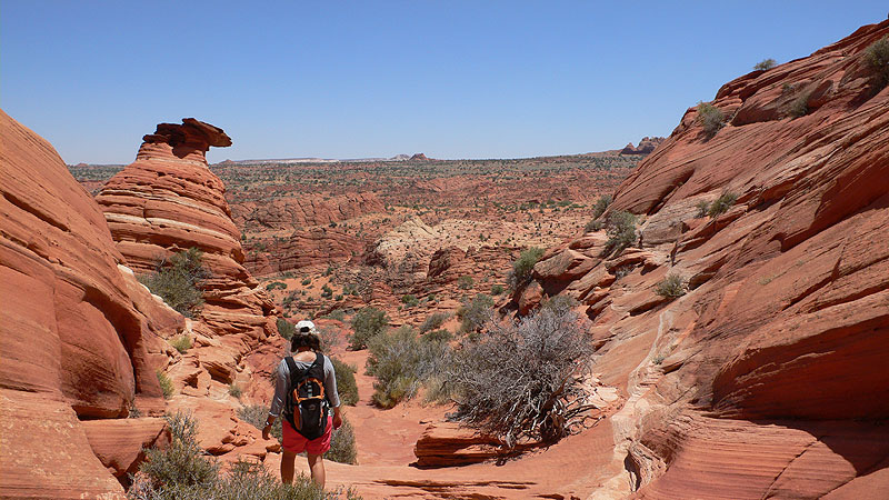 Entramos a Coyote Buttes