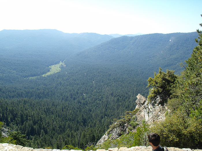 Vistas al valle desde el Wawona Point Vista