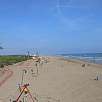 La playa del Prat del Llobregat / Bike route Al aeropuerto del Prat 