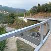 Entrando de nuevo a la carretera / Bike route Passeig de les Aigües 